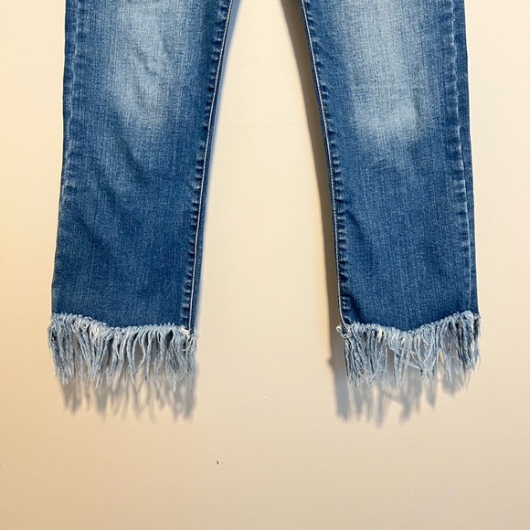 Topshop Moto Dree Frayed Hem Jeans Sz 26 - Picture 6 of 8